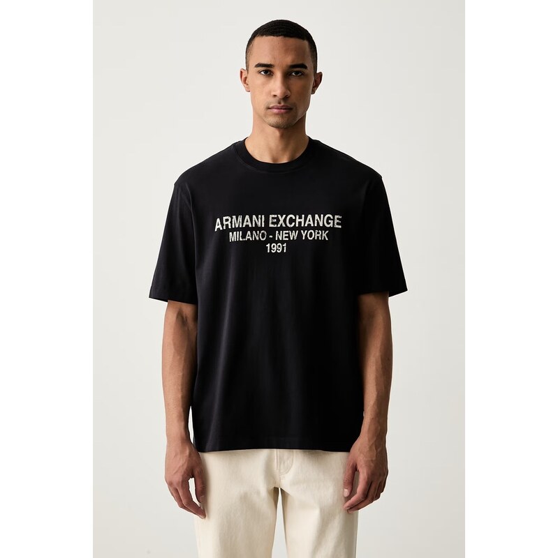 Armani Exchange tričko pánské bavlněné