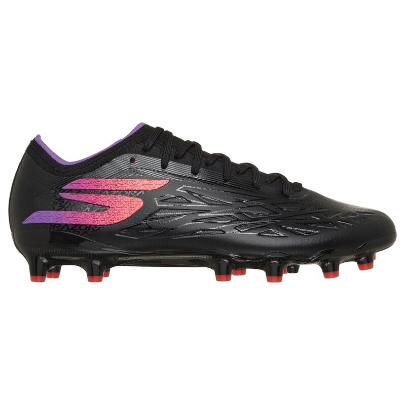 Skechers Muži Razor 2 AG Shoes v Cerná/Fialový, Velikost 39,