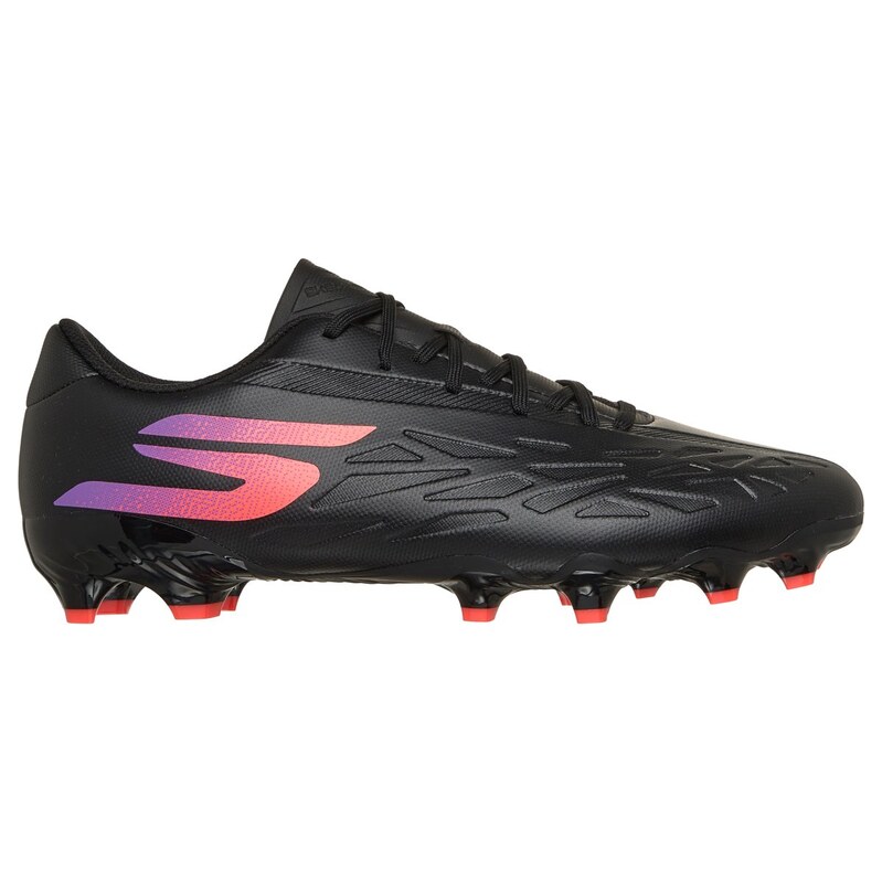 Skechers Chlapci Razor 2 Jr Youth IC Shoes v Cerná/Fialový,