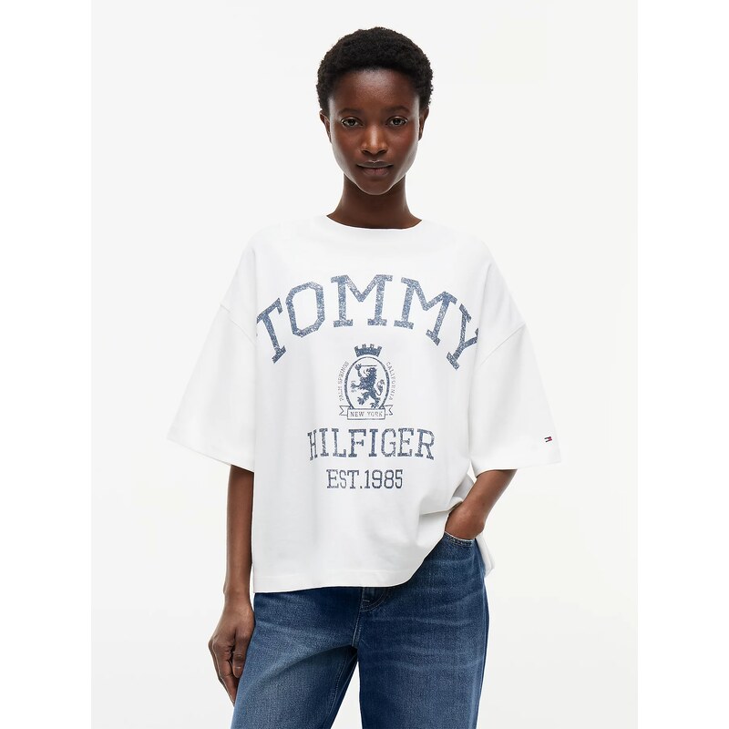 Tommy Hilfiger dámské bílé tričko