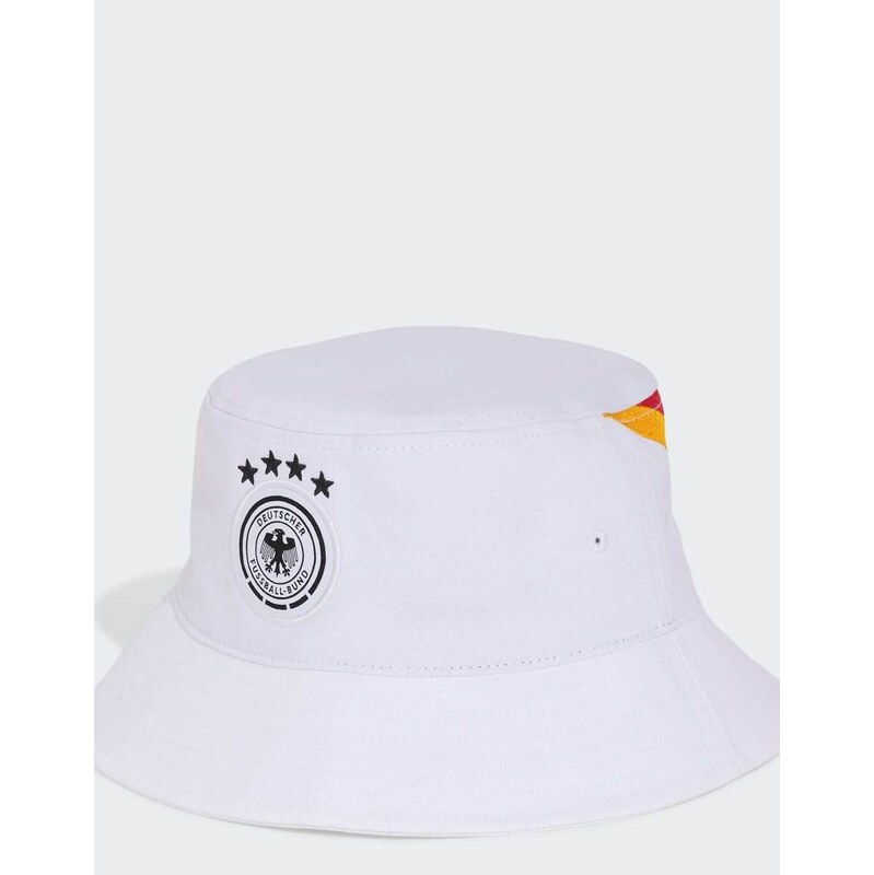 adidas performance Germany bucket hat in white