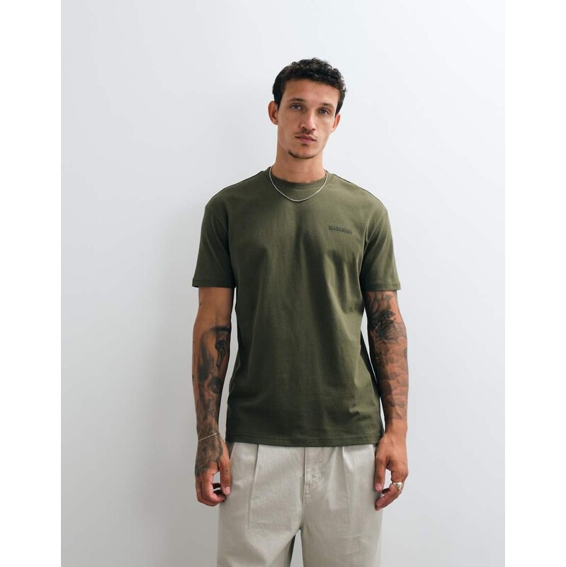 Napapijri Yourte t-shirt in olive green
