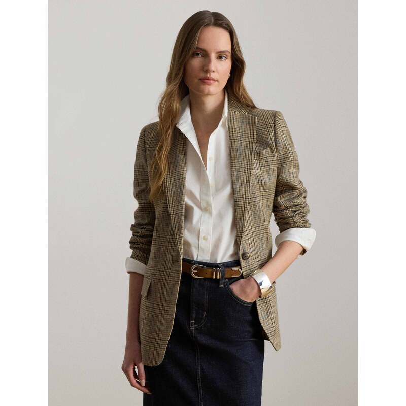 LAUREN RALPH LAUREN Lněná sako | Relaxed fit