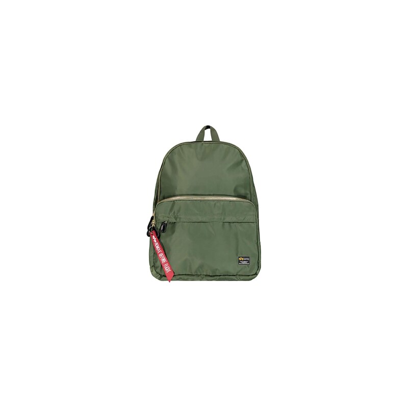 ALPHA INDUSTRIES Batoh Crew zelená