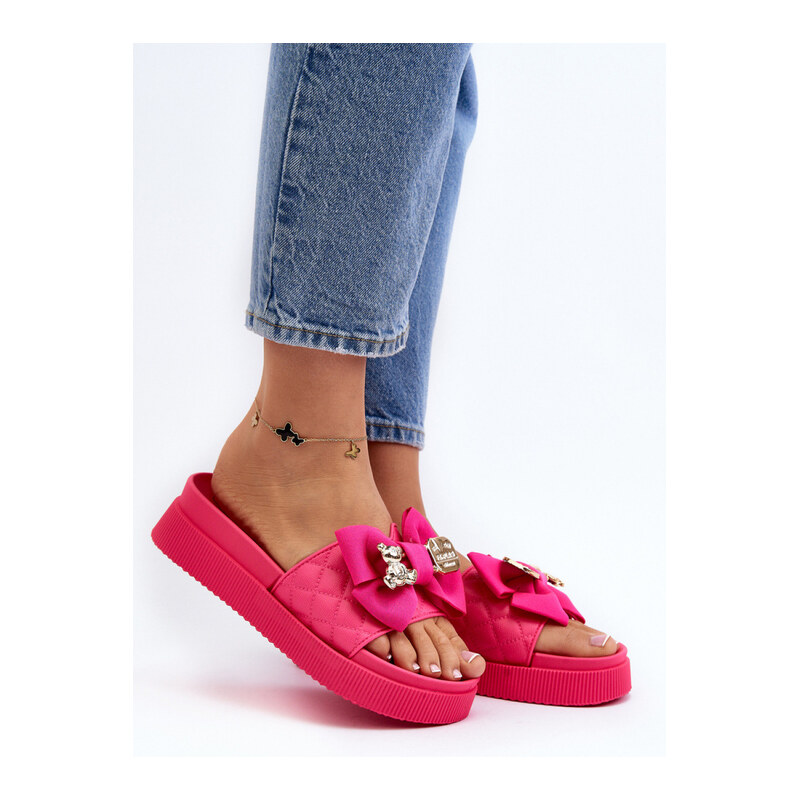 Klapky na platformě model 229726 Step in style