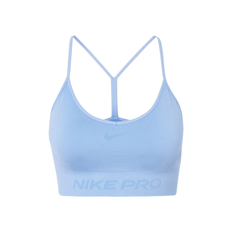 NIKE Sportovní podprsenka NP nebeská modř / světlemodrá