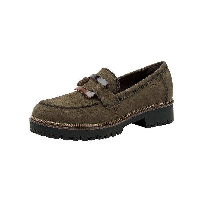 Tamaris Slipper olivová