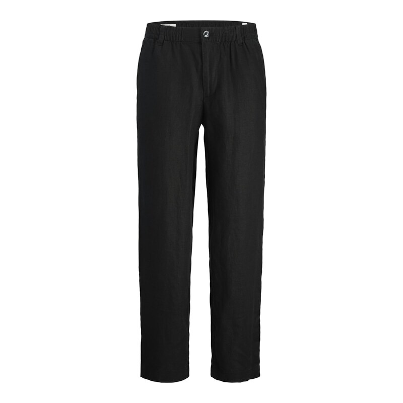 JACK & JONES Chino kalhoty černý melír