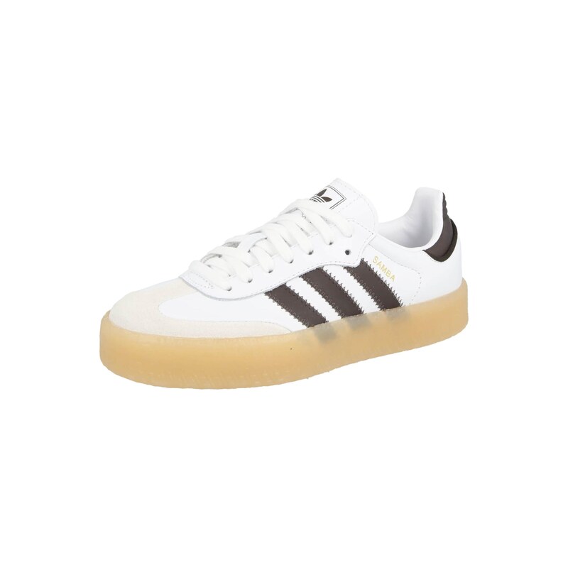 ADIDAS ORIGINALS Tenisky Samba tmavě hnědá / bílá