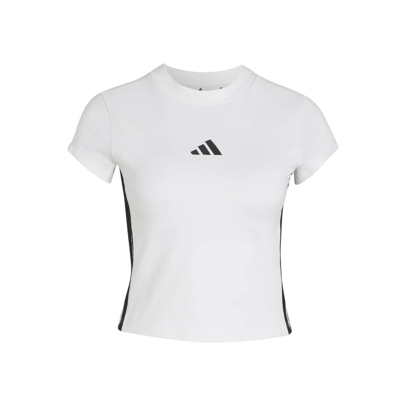 ADIDAS SPORTSWEAR Funkční tričko černá / bílá