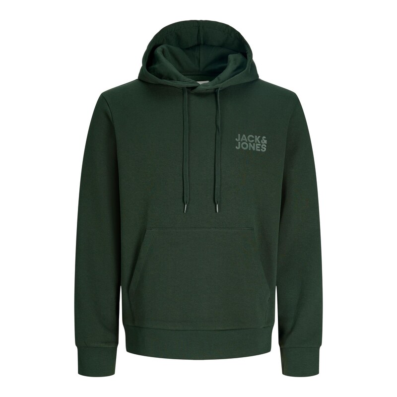 JACK & JONES Mikina nefritová / jedle