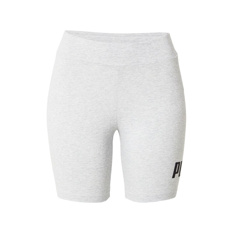 PUMA Sportovní kalhoty ESS No. 1 světle šedá / černá