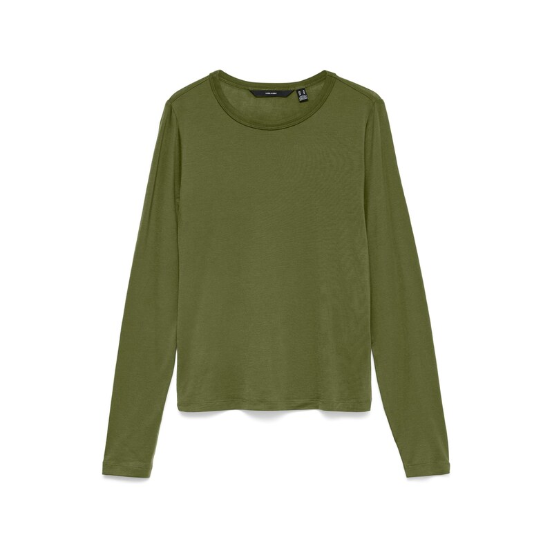 VERO MODA Tričko VMADA olivová
