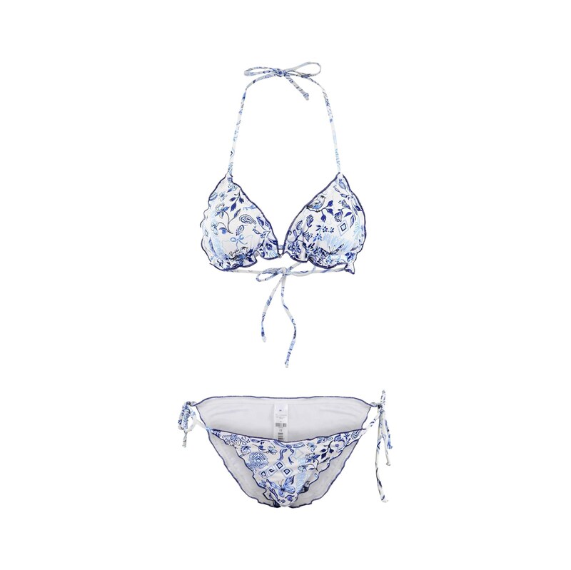 Trendyol Bikiny námořnická modř / bílá