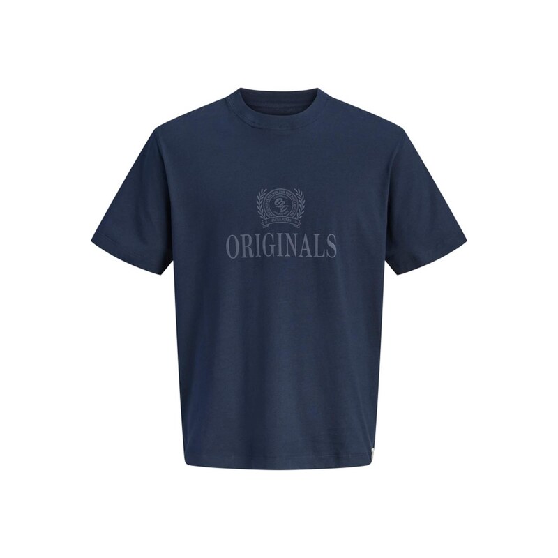 Jack & Jones Junior Tričko JORFREDERIKSBERG námořnická modř /