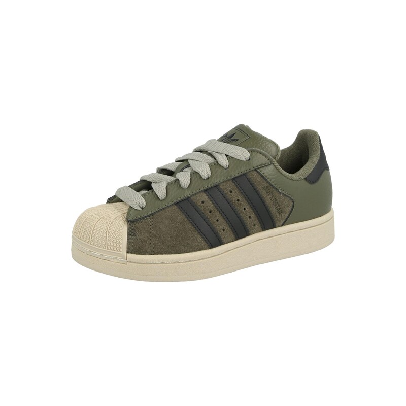 ADIDAS ORIGINALS Tenisky SUPERSTAR II olivová / černá