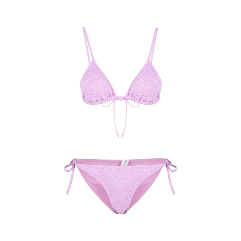 Trendyol Bikiny starorůžová / pastelově růžová