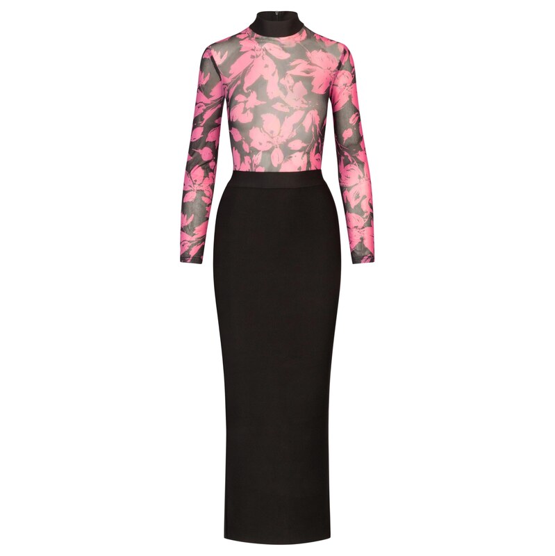 Kraimod Společenské šaty pink / černá