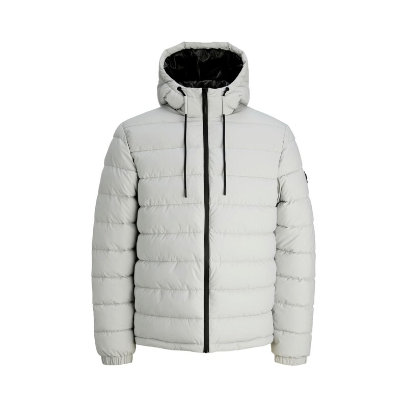 JACK & JONES Zimní bunda Point světle šedá
