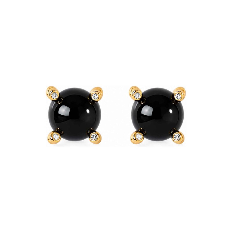RteRme Náušnice Nuala Earrings Night černá