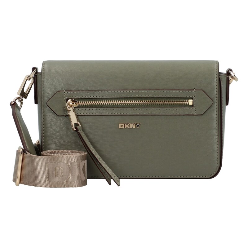DKNY Taška přes rameno Bryant Ave olivová