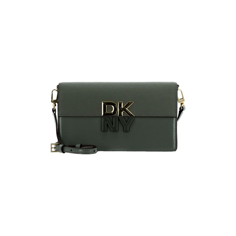 DKNY Taška přes rameno Echo tmavě zelená