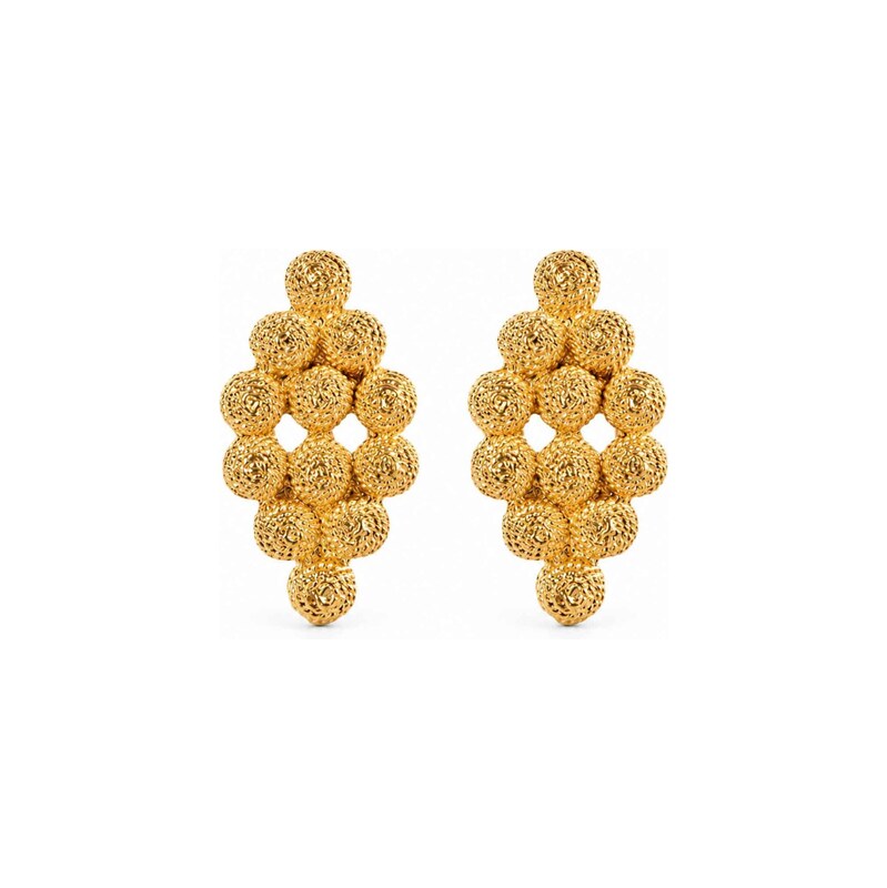 RteRme Náušnice Nicola Earrings zlatá