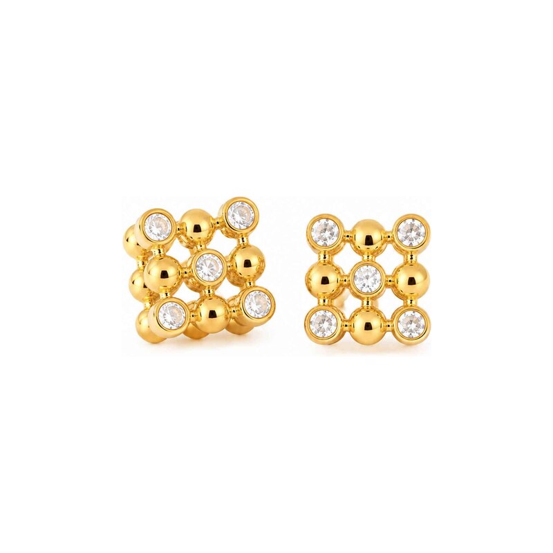 RteRme Náušnice Milena Earrings zlatá