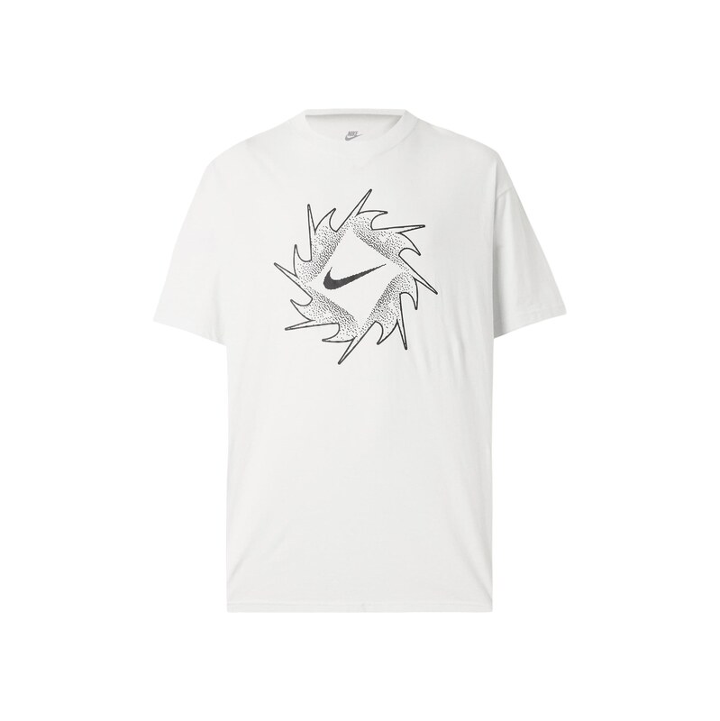 Nike Sportswear Tričko černá / bílá