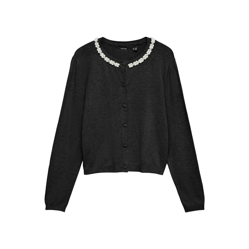 VERO MODA Kardigan VMNEWGLORY černý melír