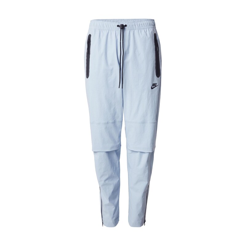 Nike Sportswear Kalhoty pastelová modrá / černá