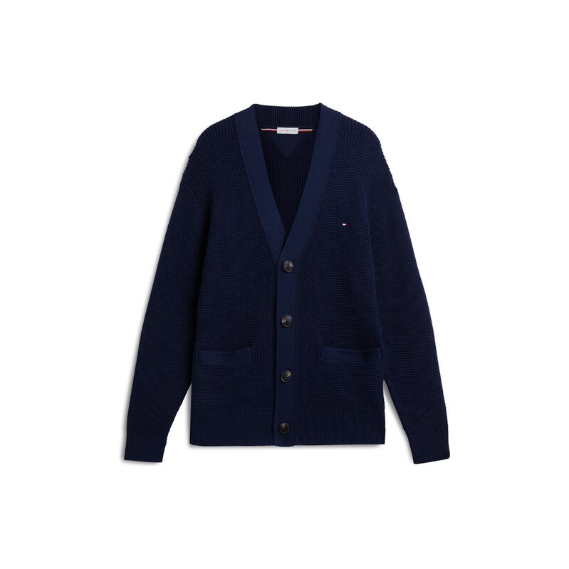 TOMMY HILFIGER Kardigan marine modrá