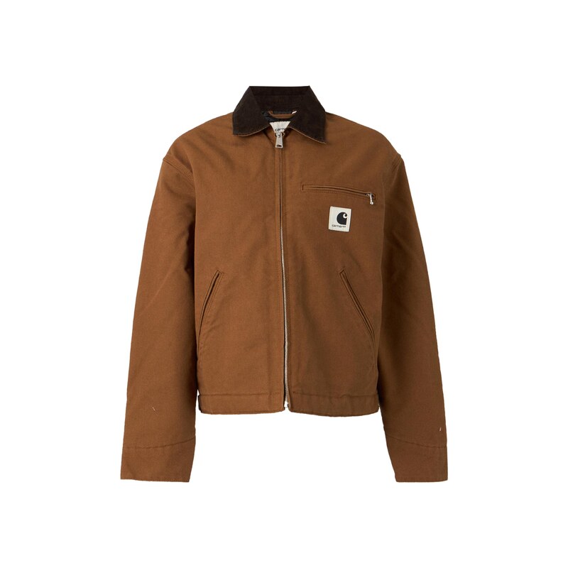 Carhartt WIP Přechodná bunda Detroit umbra / tmavě hnědá