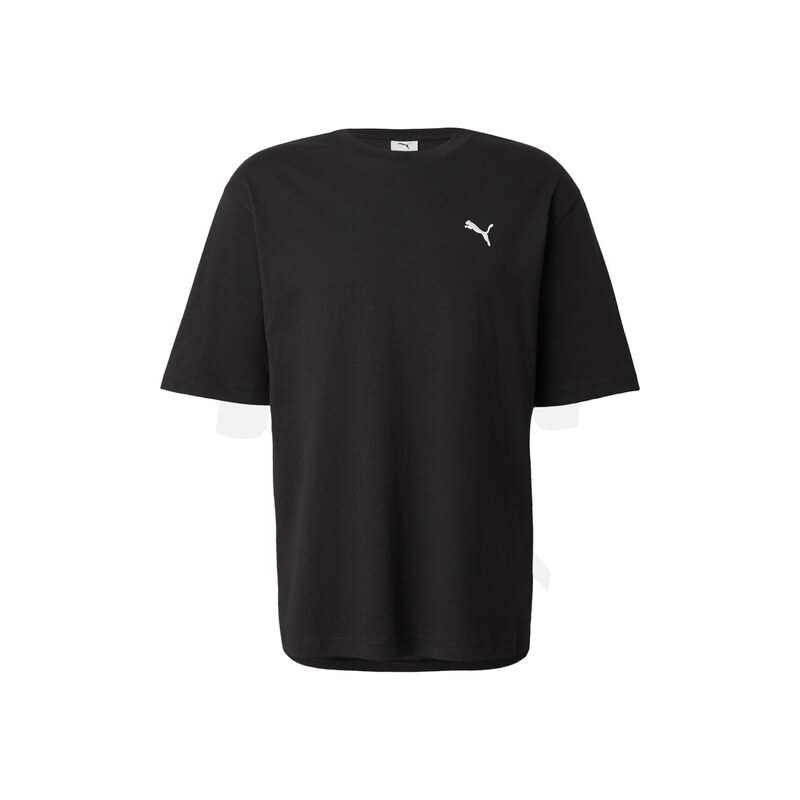 PUMA Funkční tričko ESS černá / bílá