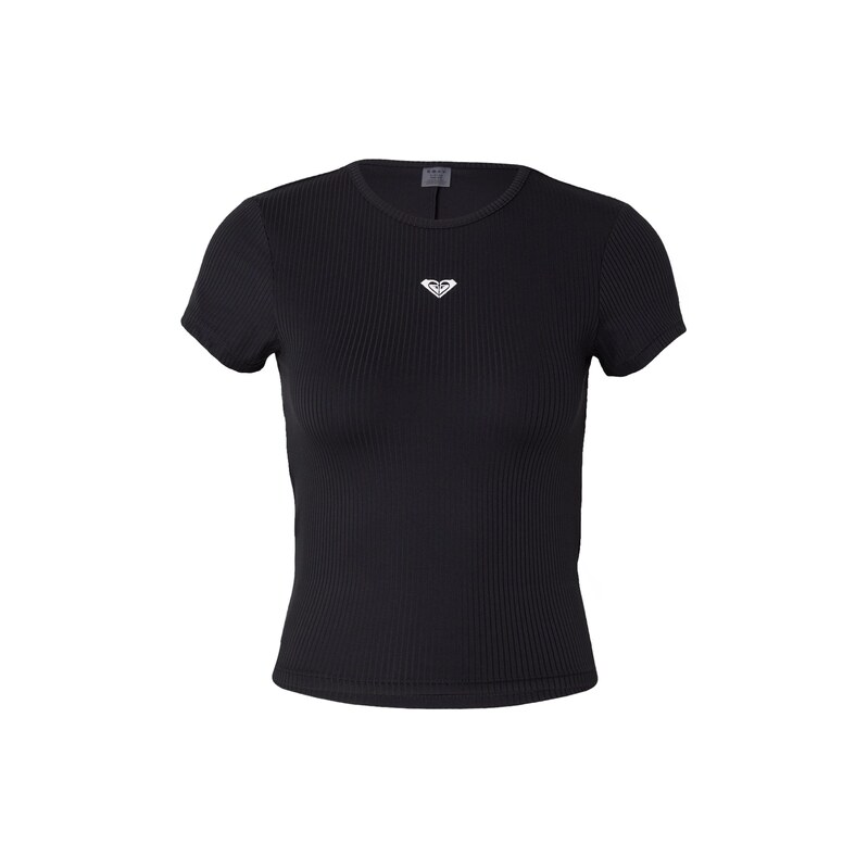 ROXY Tričko RISE & VIBE černá / bílá