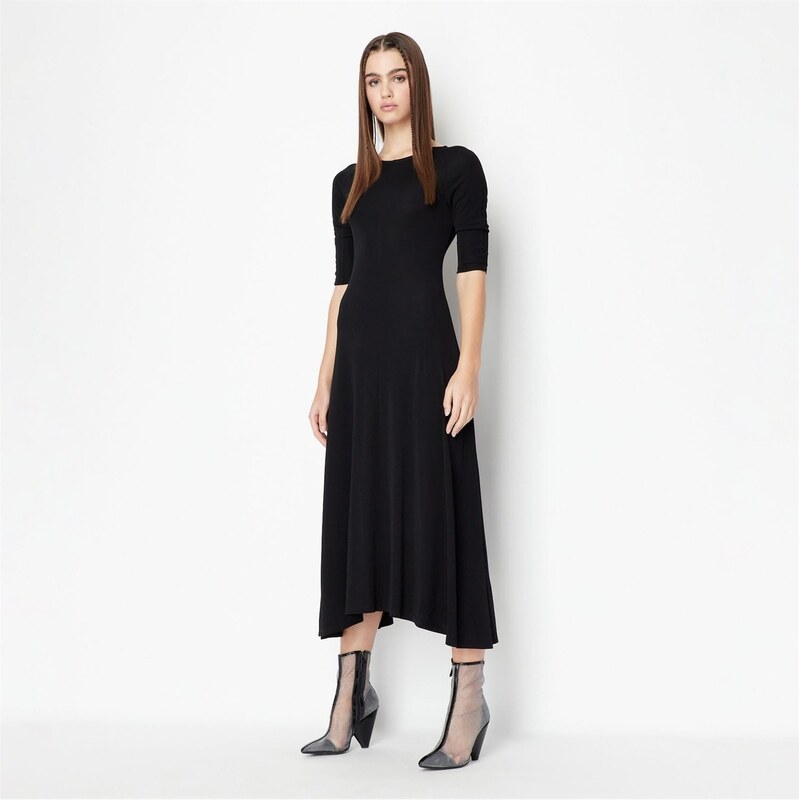 Šaty Armani Exchange Black 8707930