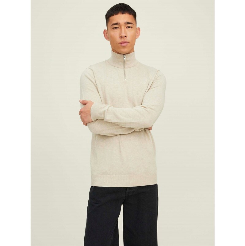Svetr Jack and Jones Oatmeal 9631365