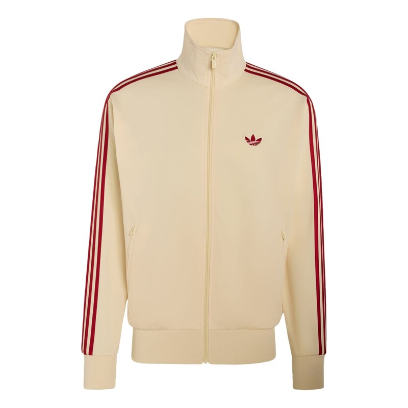 ADIDAS ORIGINALS Mikina Firebird nažloutlá / karmínově červené