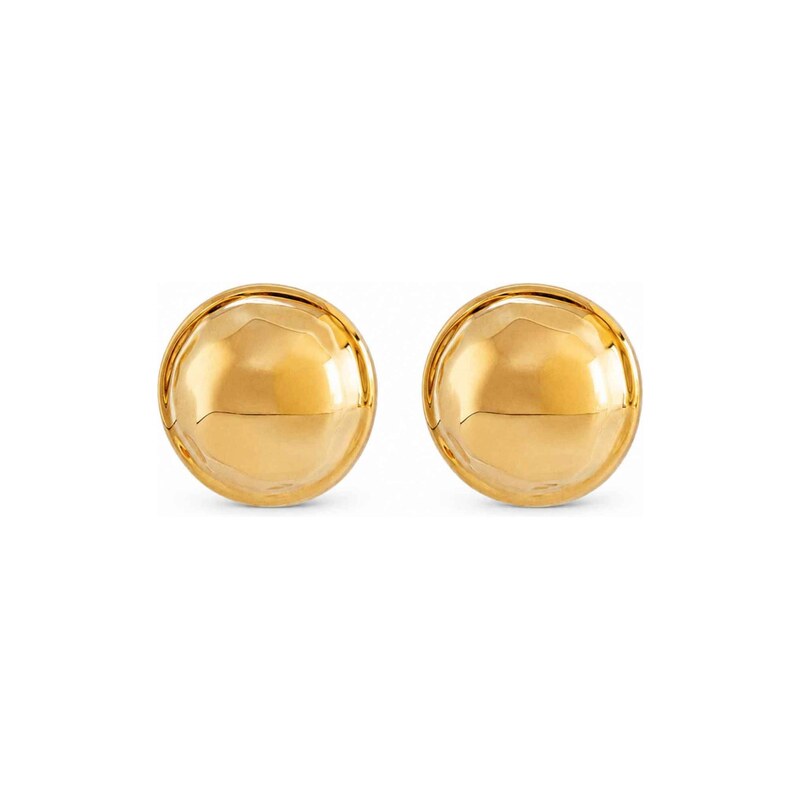 RteRme Náušnice Reflections Gold Earrings zlatá
