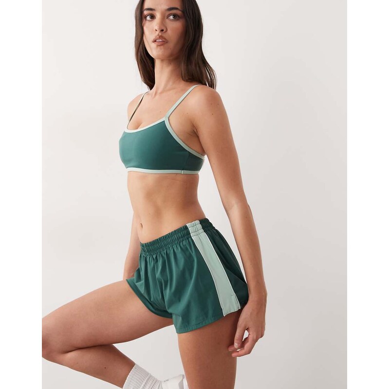 Cotton On active panelled woven short in bistro green