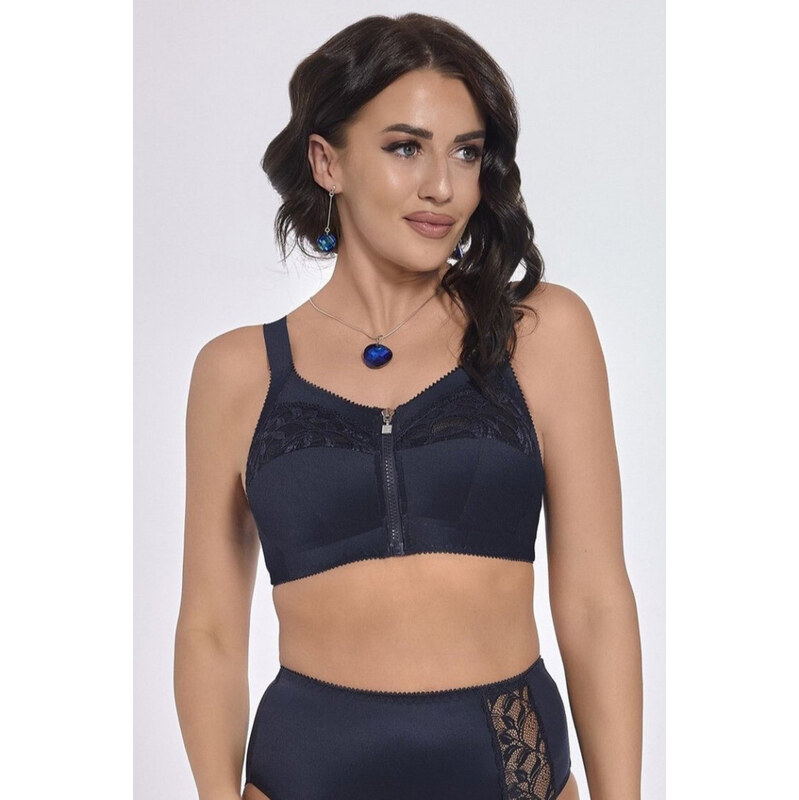 Viki Podprsenka 586/Brassiere ZUZA 1 hladká: 80–95, modrá
