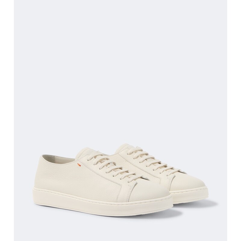 Santoni Leather sneakers