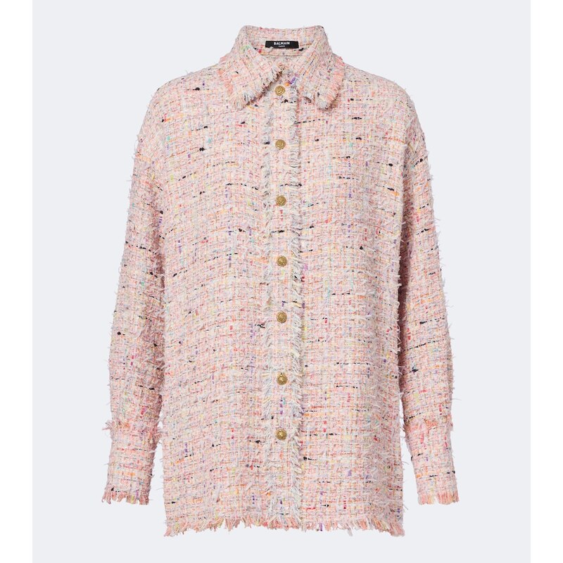 Balmain Tweed overshirt