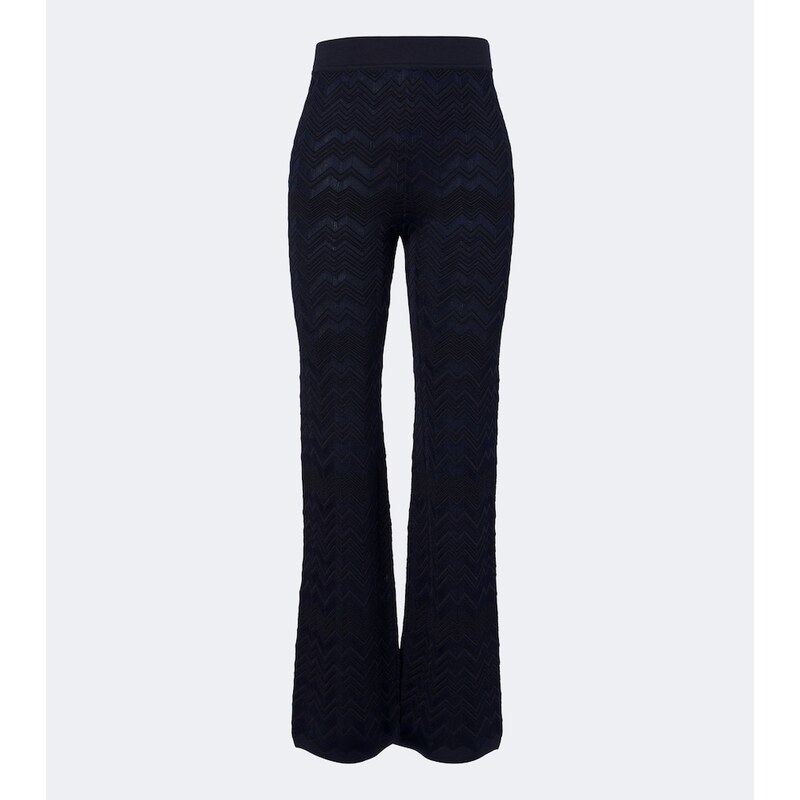 Missoni Zigzag high-rise flared pants