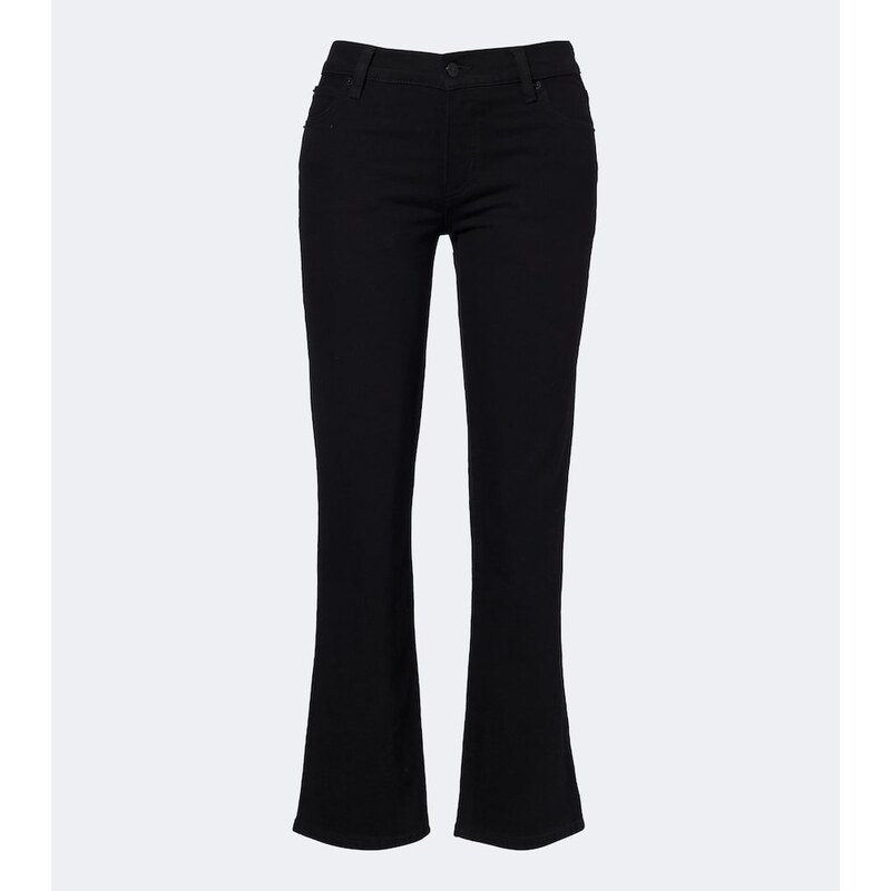 Frame Cigarette cropped straight jeans