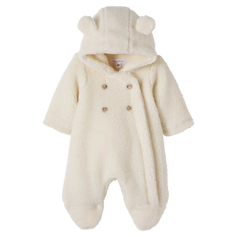 Tartine et Chocolat Baby fleece onesie