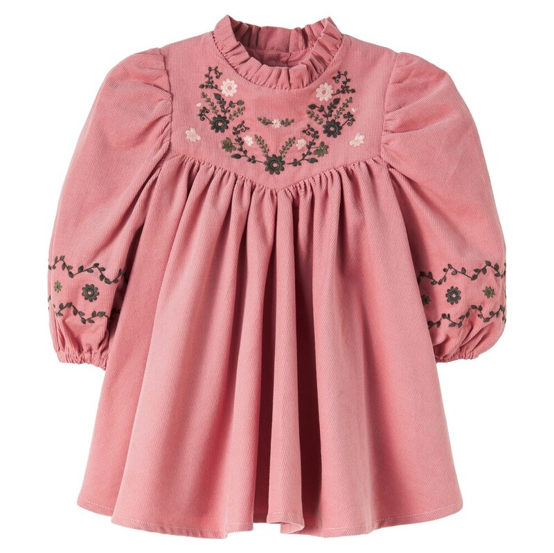 Bonton Baby Pauline cotton corduroy dress