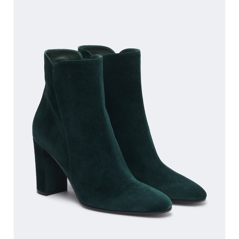 Gianvito Rossi Suede ankle boots