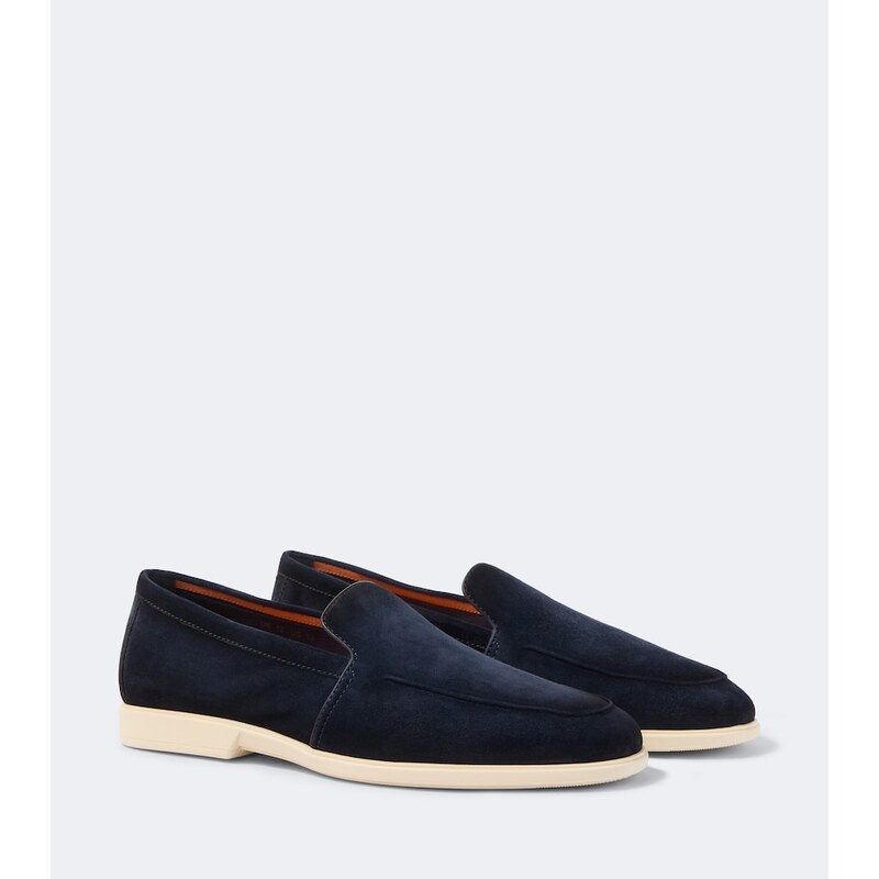 Santoni Suede loafers