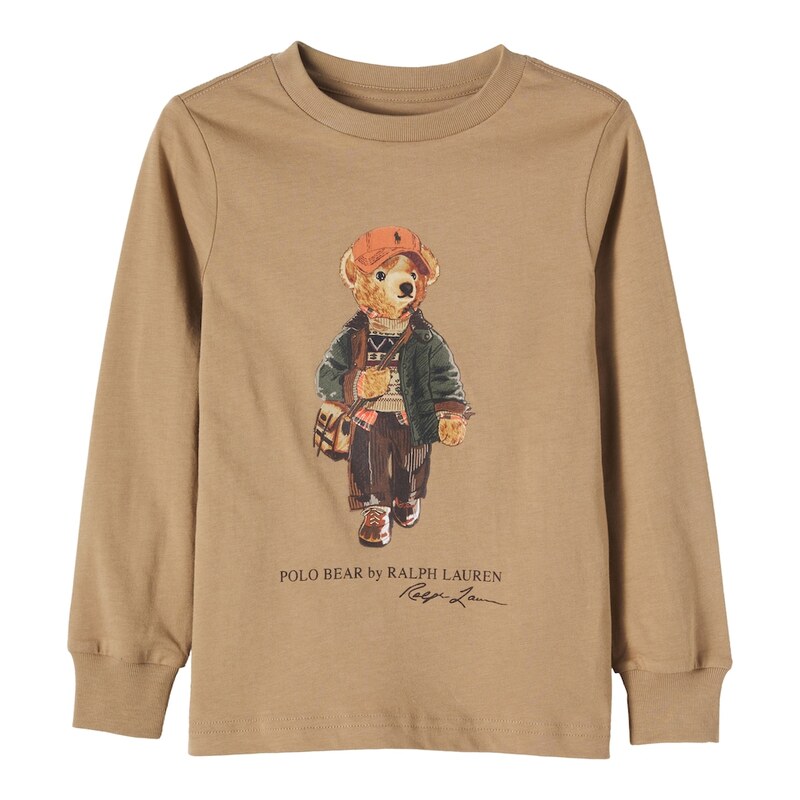 Polo Ralph Lauren Kids Polo Bear cotton jersey sweatshirt